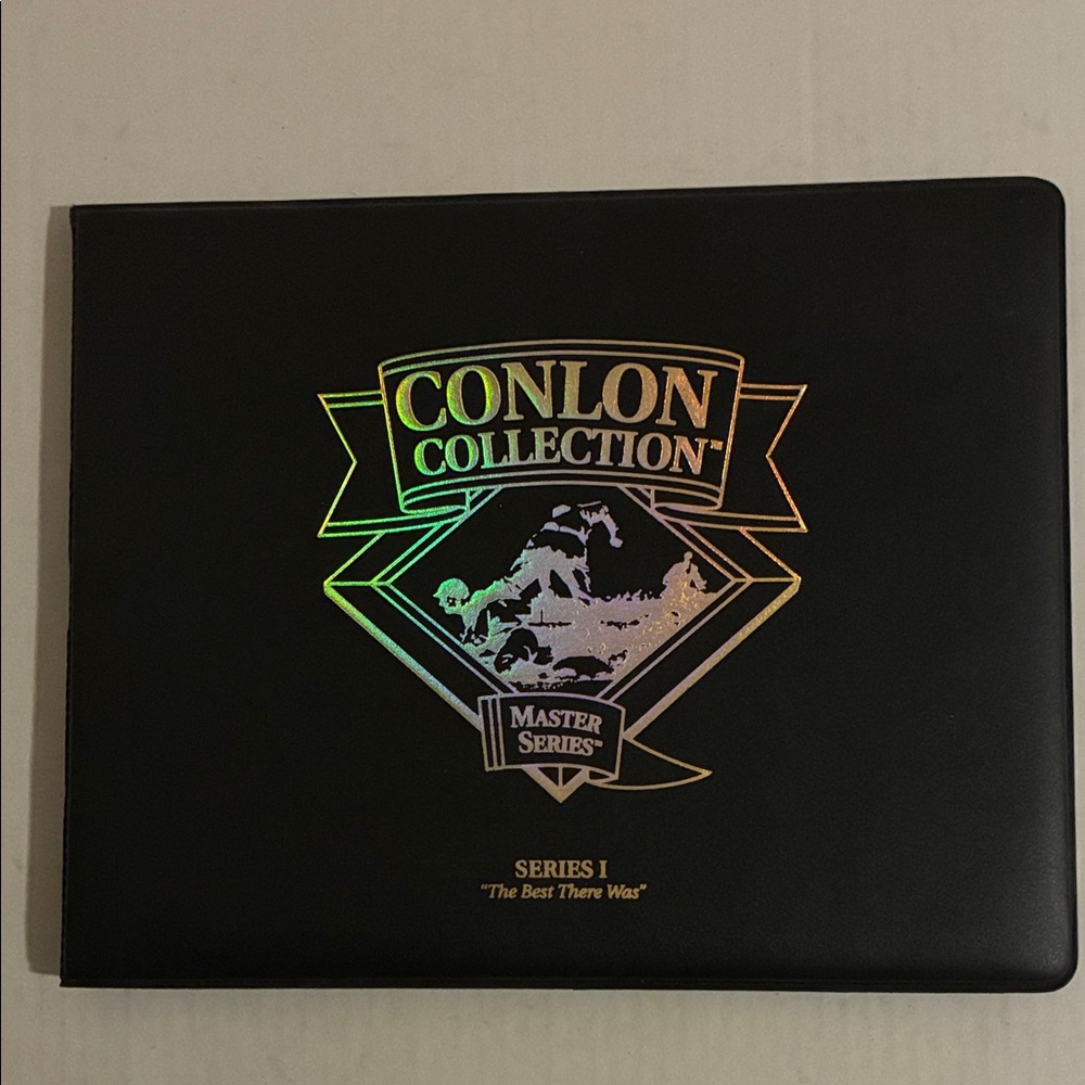 1993 CONLON COLLECTION COLOR MASTERS SET ruth baker mcgraw + COA 9 cards